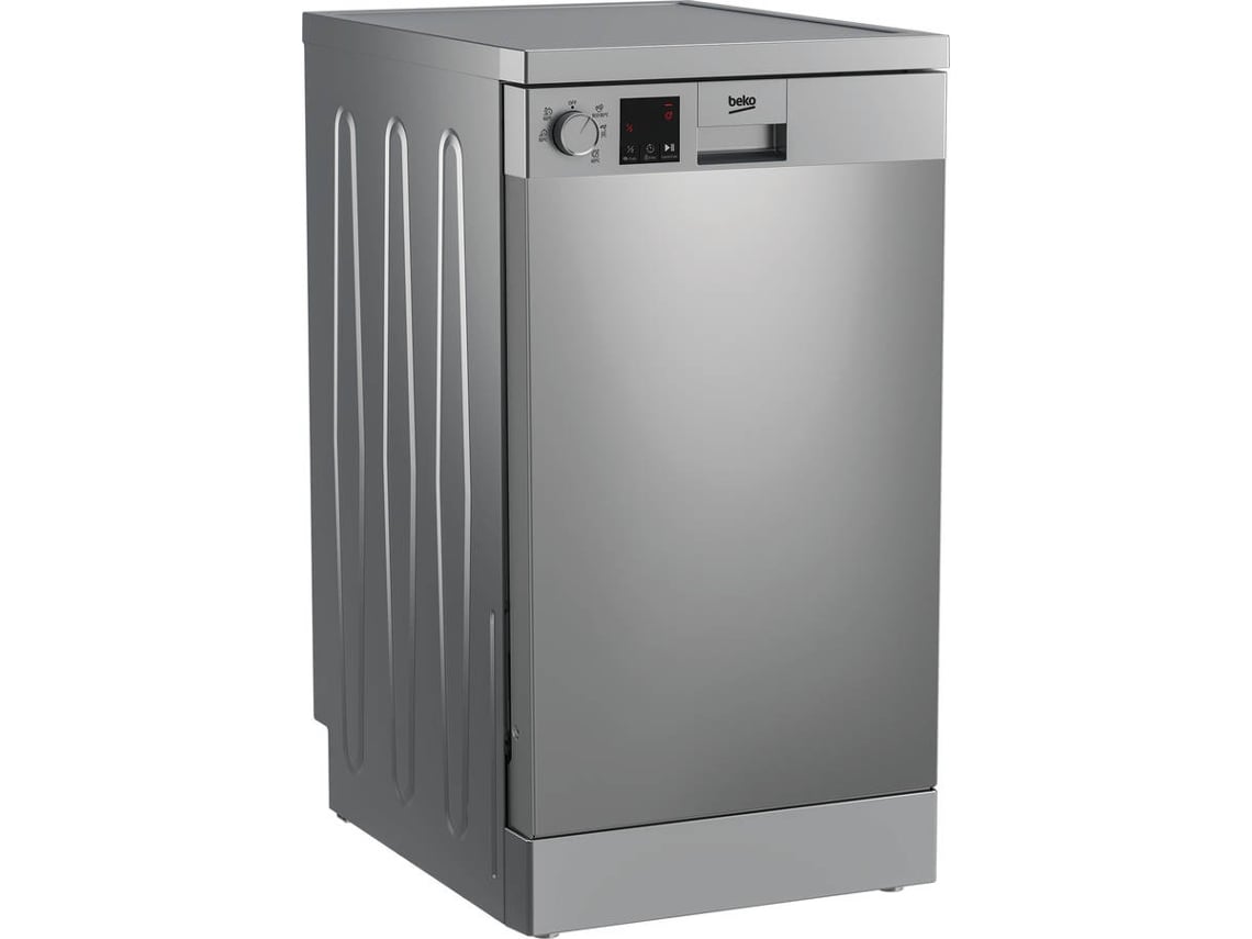 Máquina de Lavar Loiça BEKO DVS05024X (10 conjuntos - 44.8 cm - Inox)