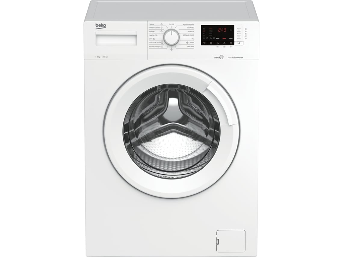 Máquina de Lavar Roupa BEKO WTA 9713 XSWR (9 kg - 1400 rpm - Branco)