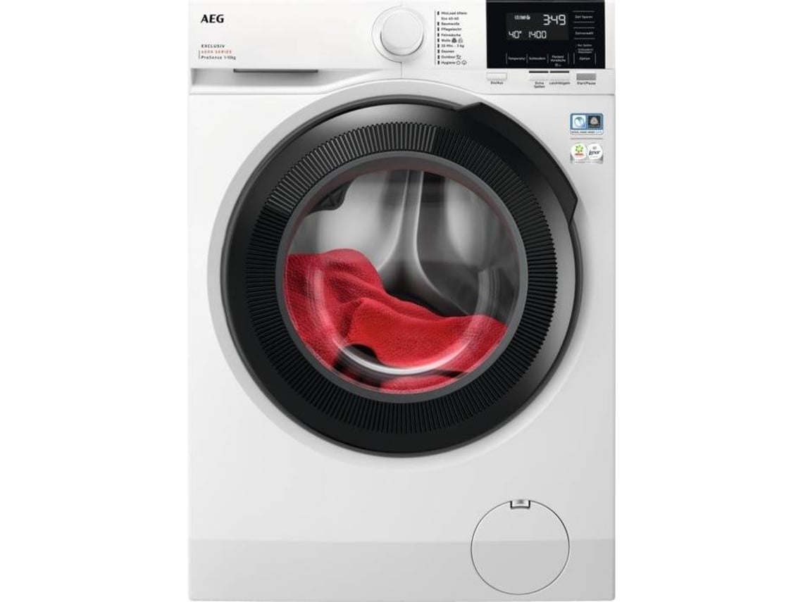 Máquina de Lavar Roupa AEG LFR6114O4B (10 kg - 1400 rpm - Branco)